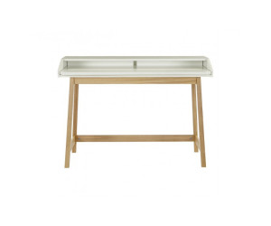 Mesa de escritorio compacta ST James (blanca)